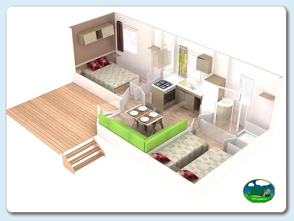 Mobil-Homes / Bungalows en Camping  Las Gaviotas, España