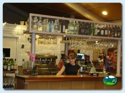 Recepción y bar del Camping Ribadesella, Ribadesella (Asturias)