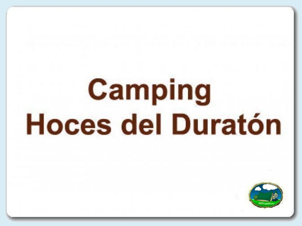 Camping Hoces del Duratón en Cantalejo