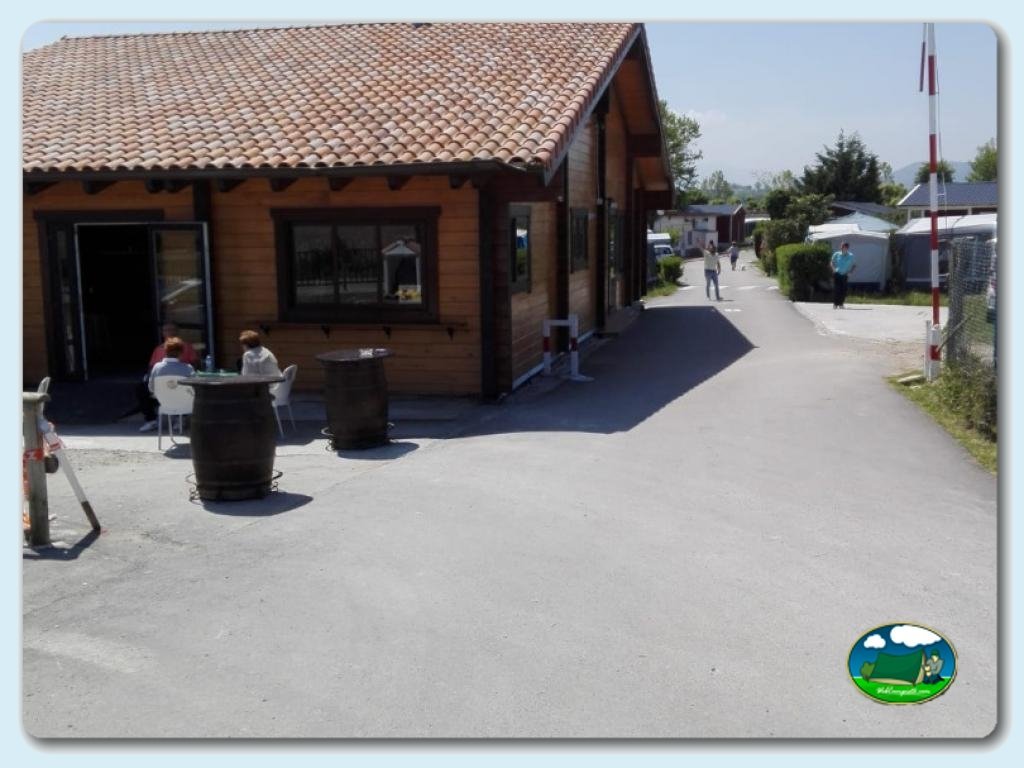 Camping Somo Parque foto de restaurante