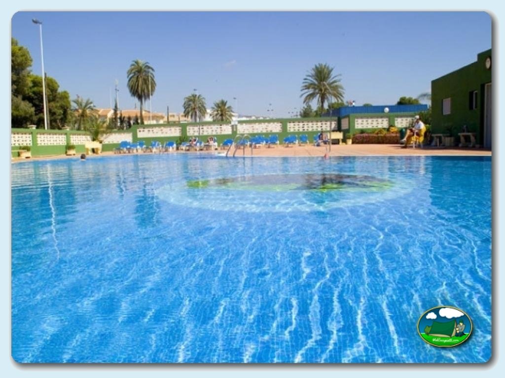 Piscinas en Camping Playa de Mazarrón, España