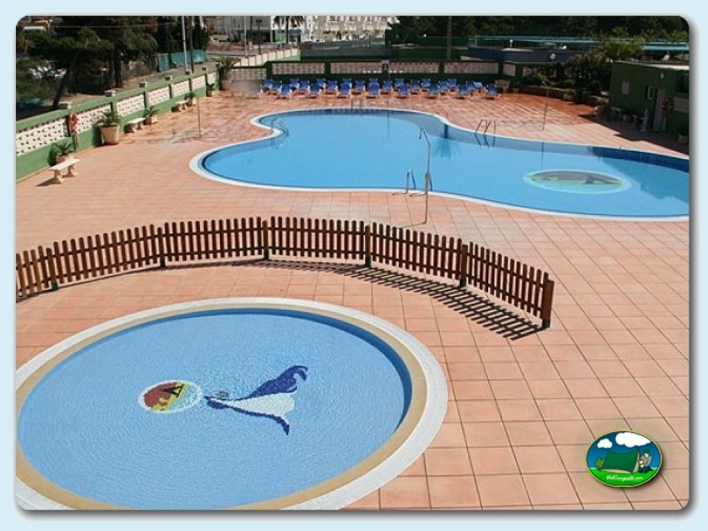 Piscinas en Camping Playa de Mazarrón, España