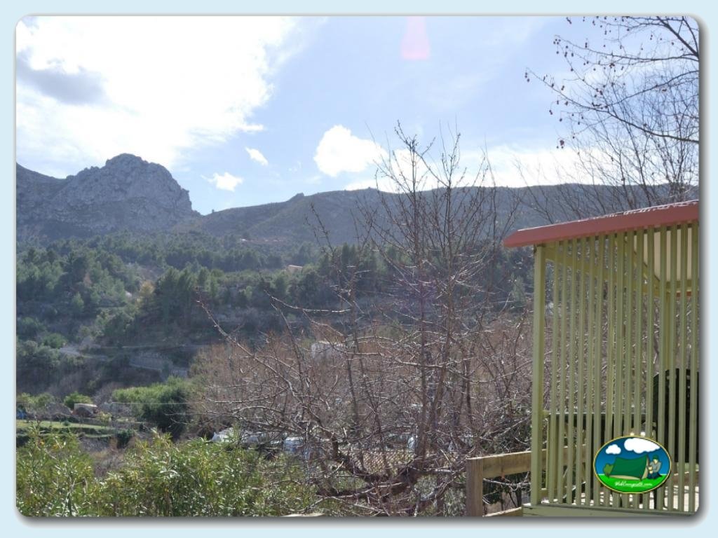 Bungalow Morea en Camping  Vall de Laguar, Alicante, España