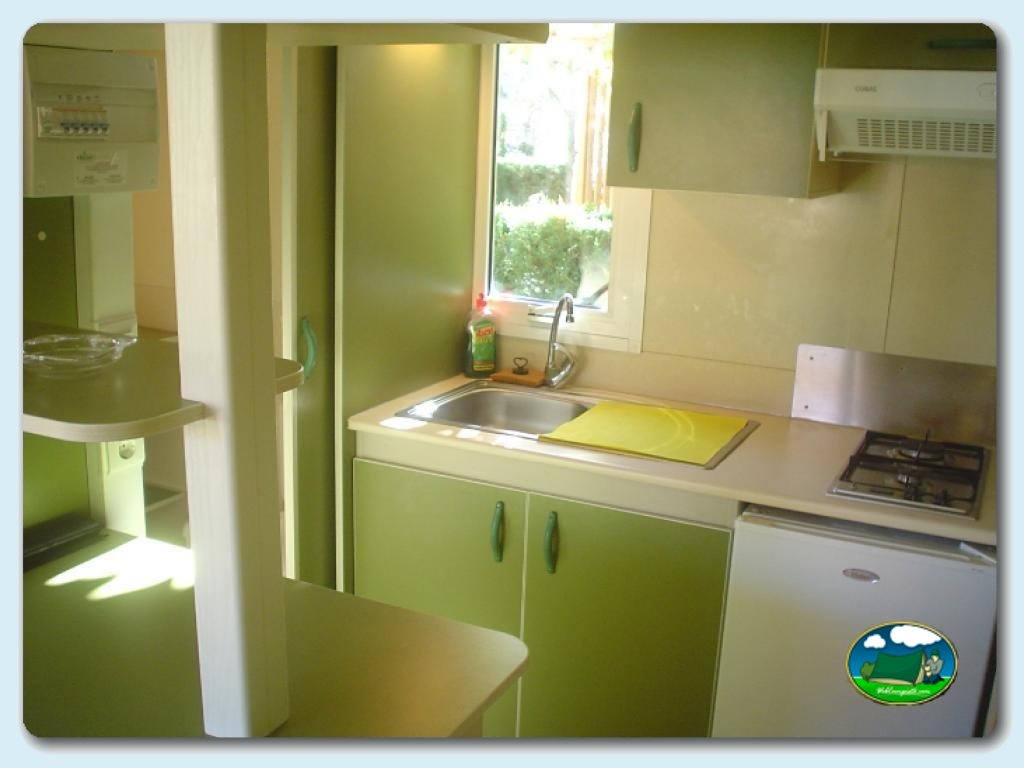 Bungalow Morea en Camping  Vall de Laguar, Alicante, España