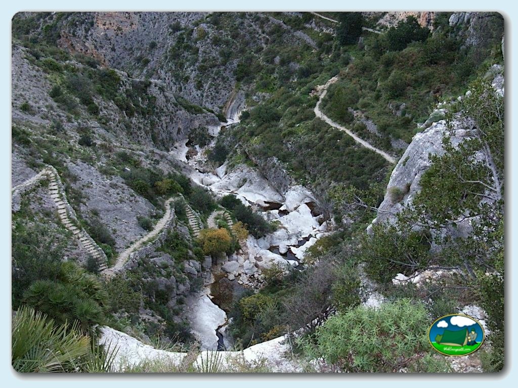 Entorno en Camping  Vall de Laguar, Alicante, España