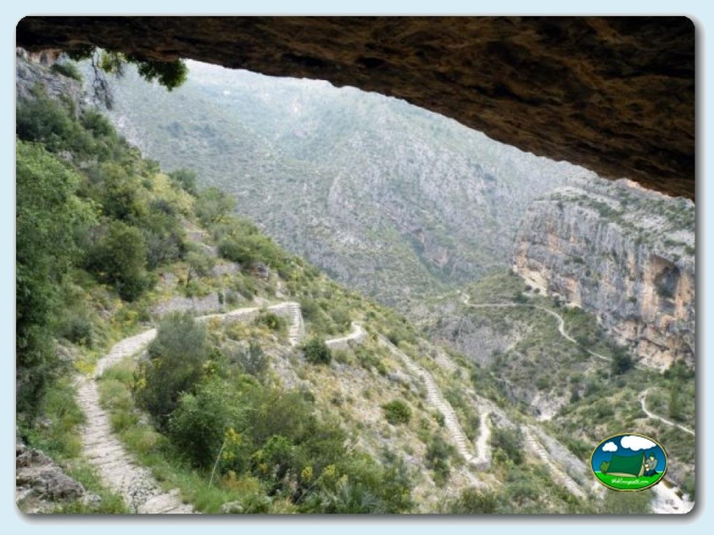 Entorno en Camping  Vall de Laguar, Alicante, España