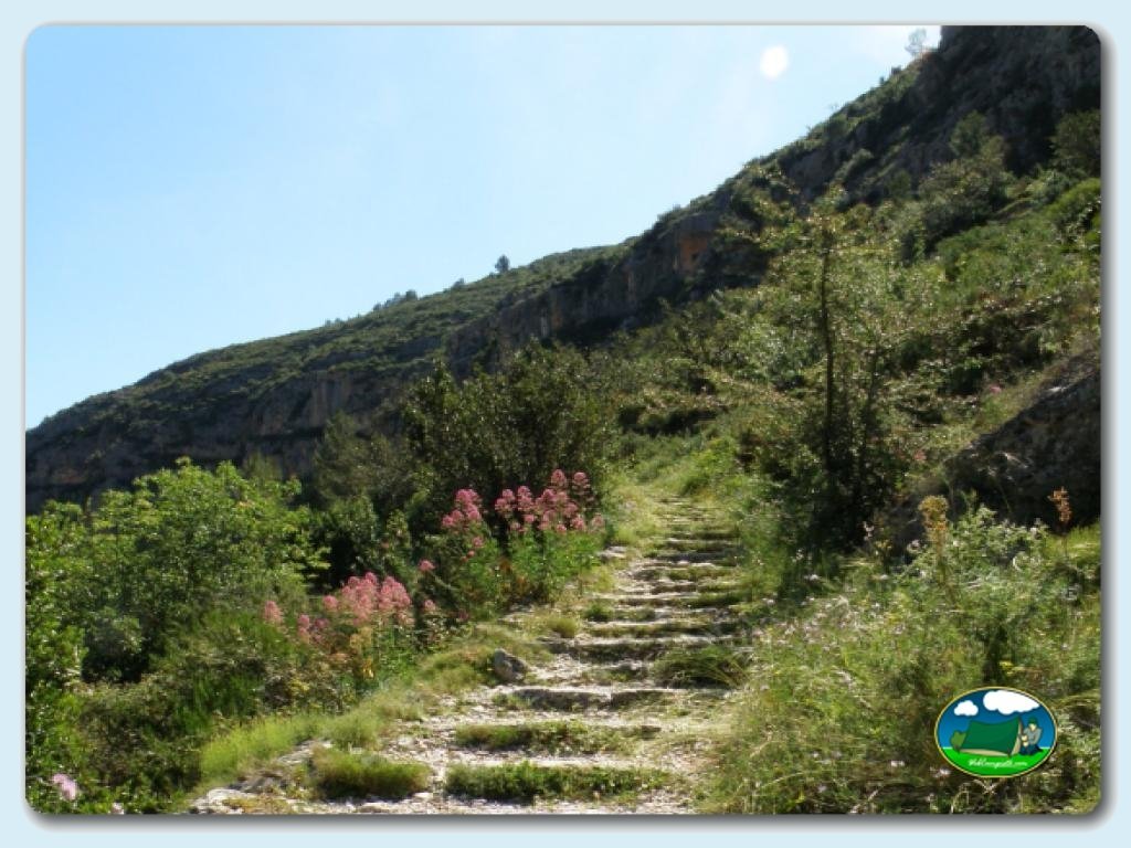 Entorno en Camping  Vall de Laguar, Alicante, España