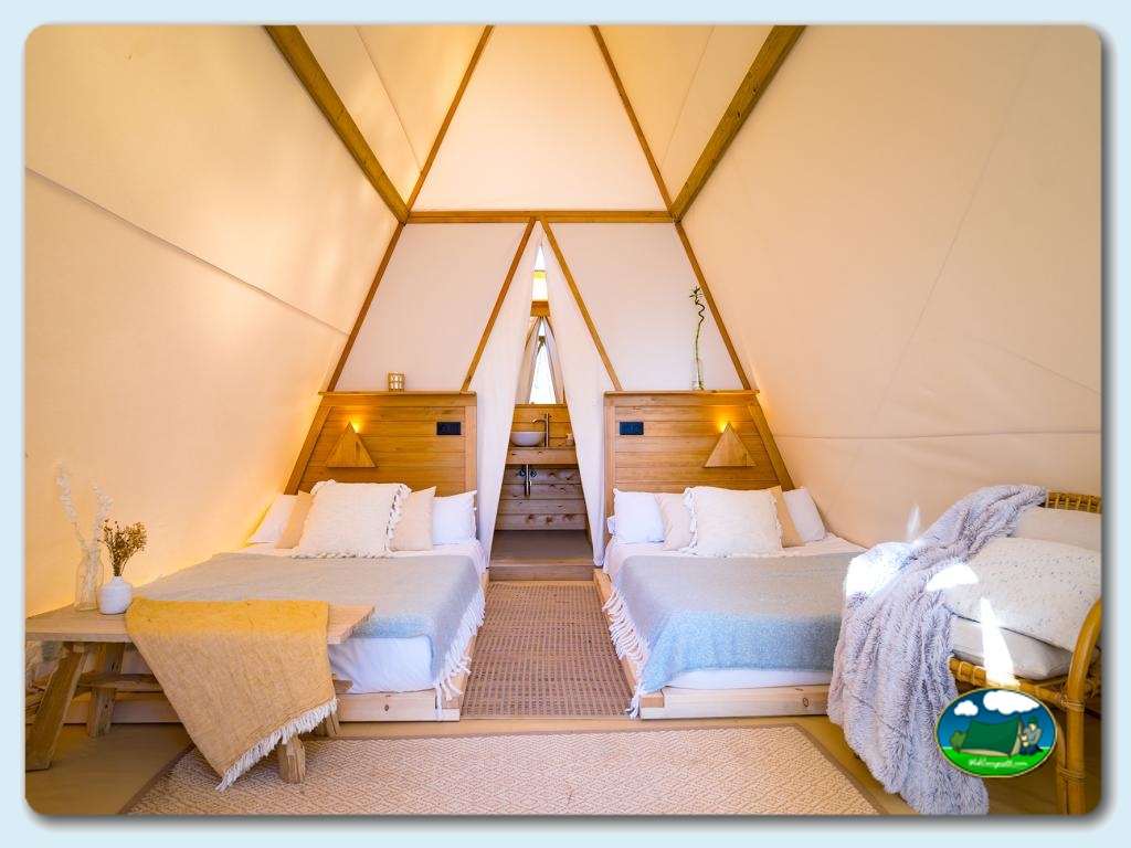 GLAMPING en Camping Kikopark Oliva, Valencia, España