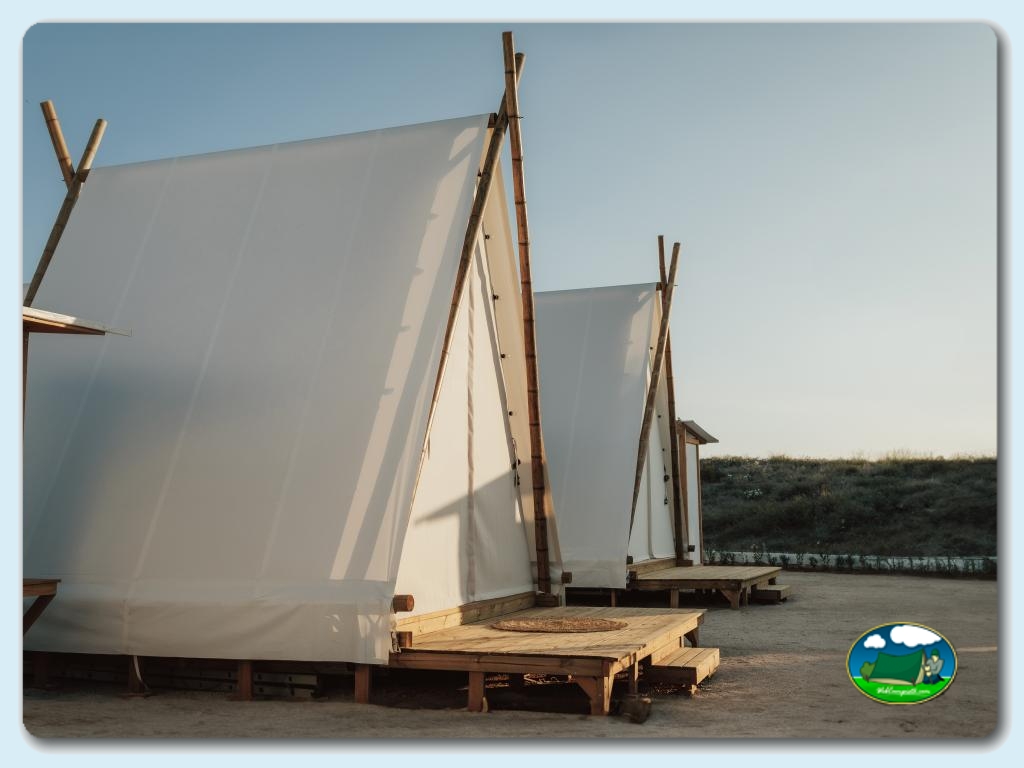 GLAMPING en Camping Kikopark Oliva, Valencia, España