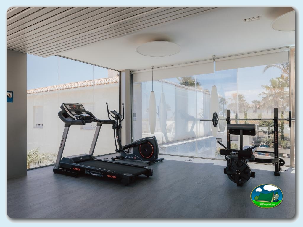 GYM &amp; WELLNESS CENTRE en Camping Kikopark Oliva, Valencia, España