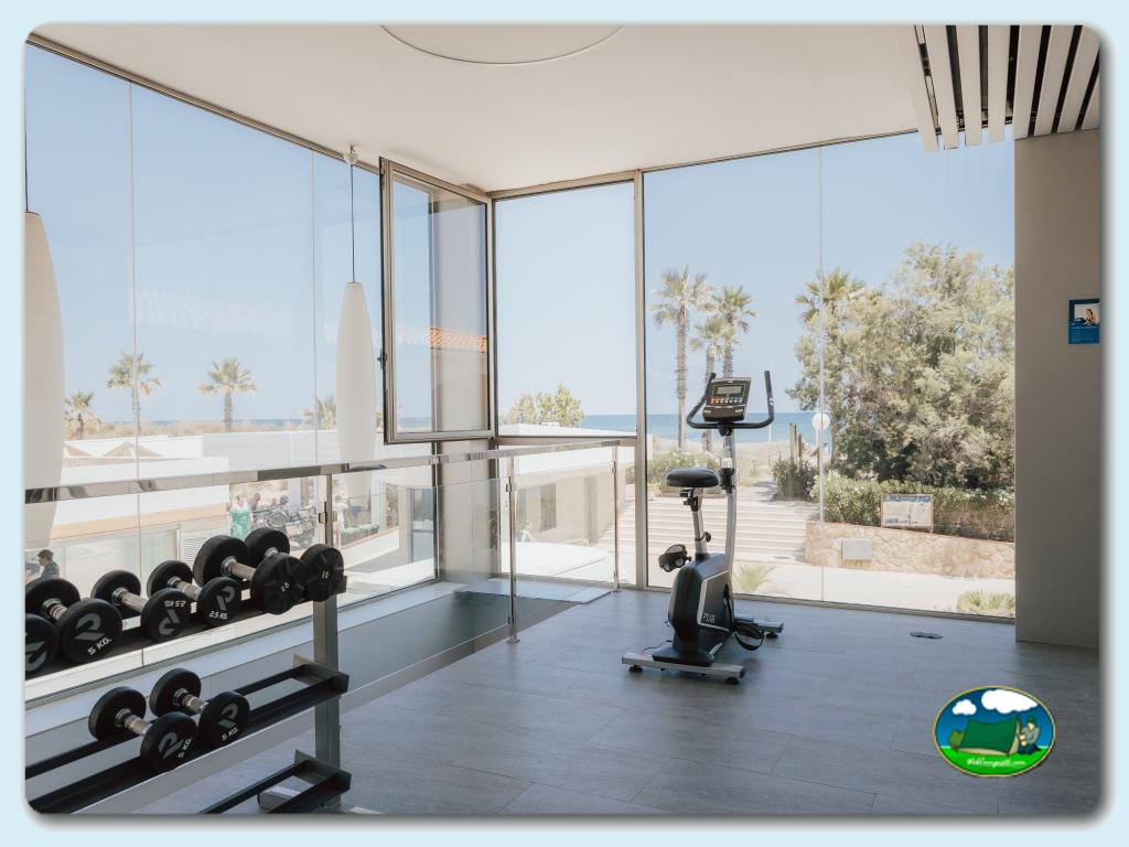 GYM &amp; WELLNESS CENTRE en Camping Kikopark Oliva, Valencia, España