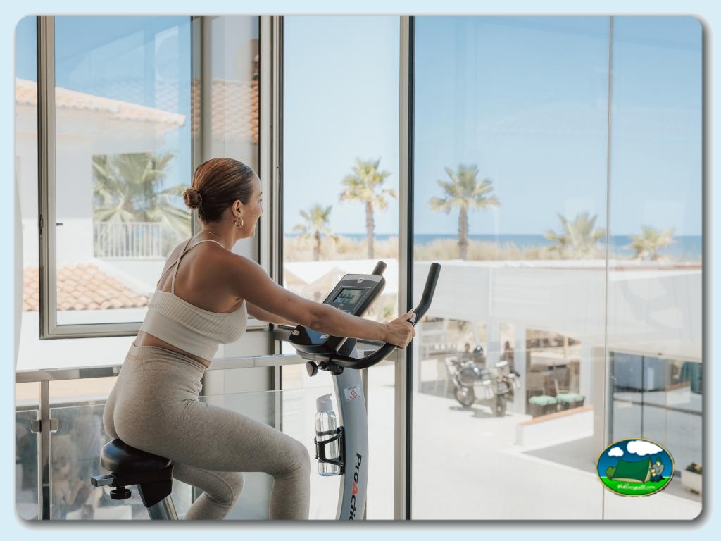 GYM &amp; WELLNESS CENTRE en Camping Kikopark Oliva, Valencia, España