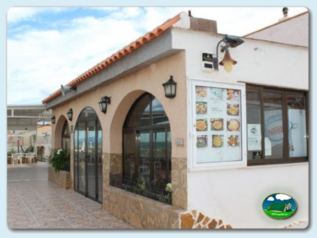 Restaurante - Terraza en Camping San Vicente, Valencia, España