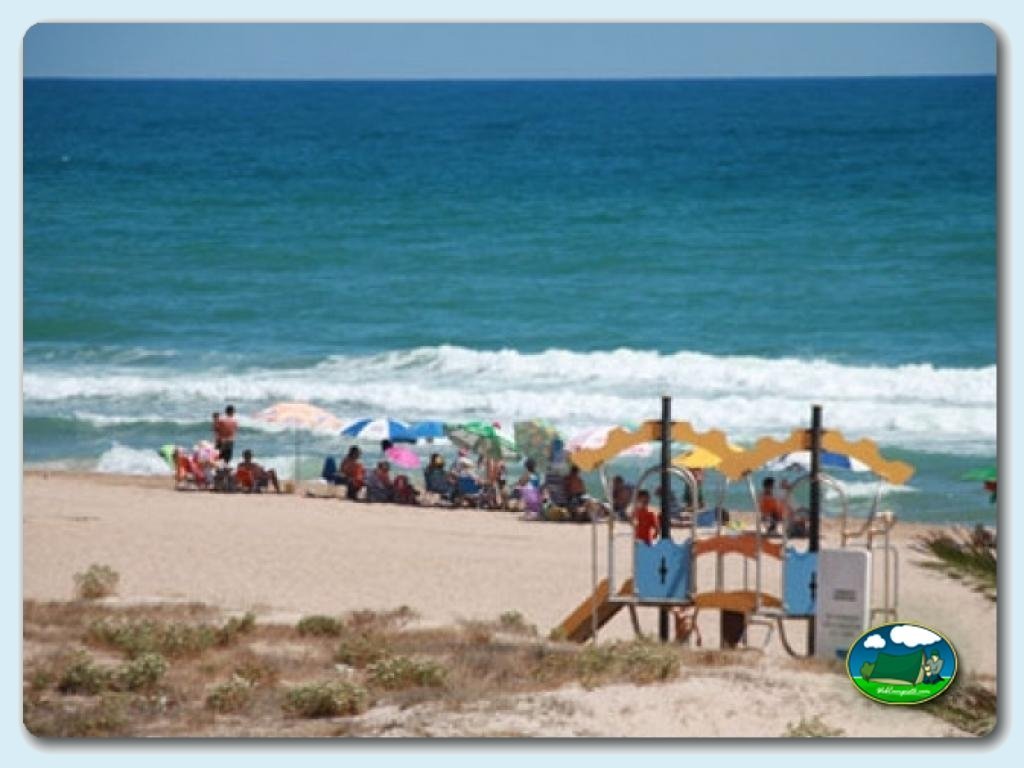Playas en Camping San Vicente, Valencia, España