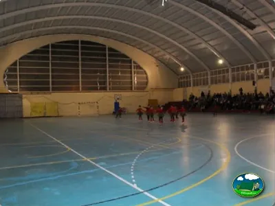 Pabellón polideportivo cubierto del Camping San Vicente, Xeraco (Valencia)