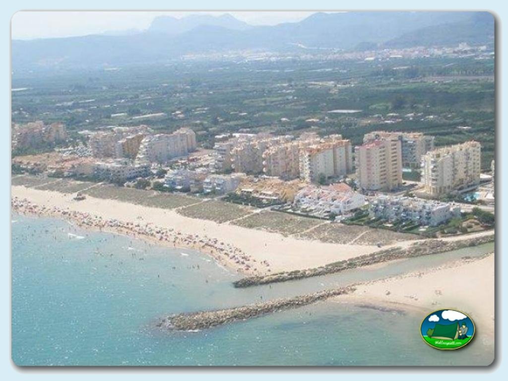 Vistas a&eacute;reas en Camping San Vicente, Valencia, España