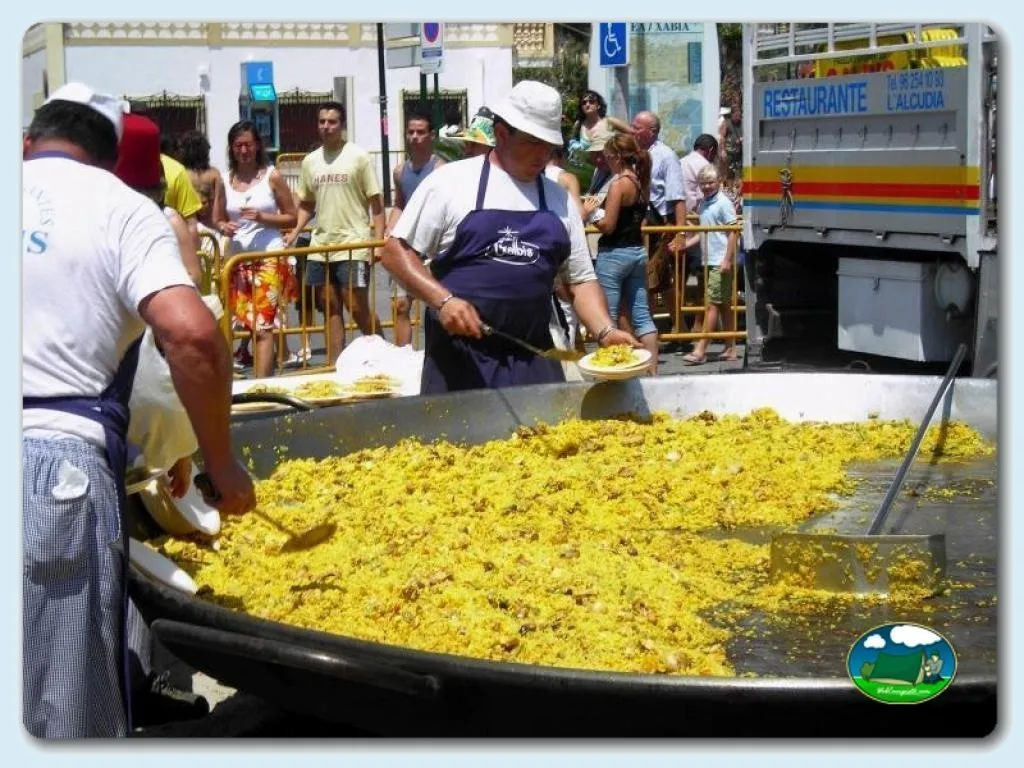 Restaurante bar con evento culinario del Camping El Naranjal, Javea (Alicante)