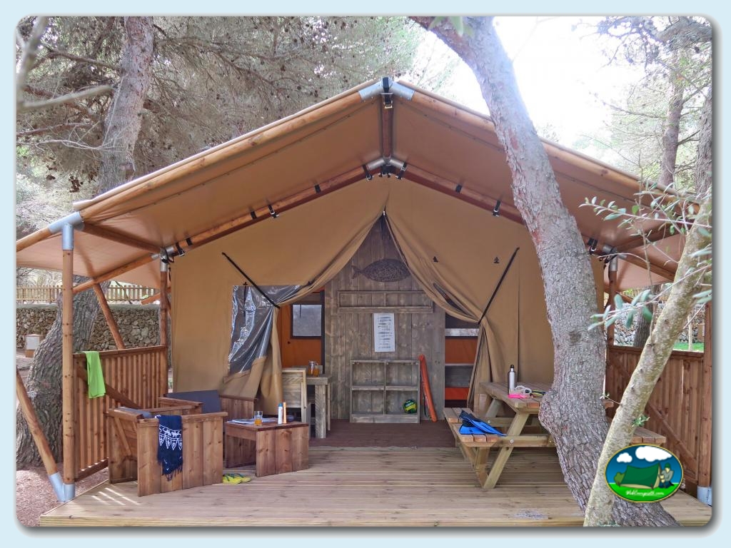 Tienda Gran Safari 5P en Camping Son Bou, España
