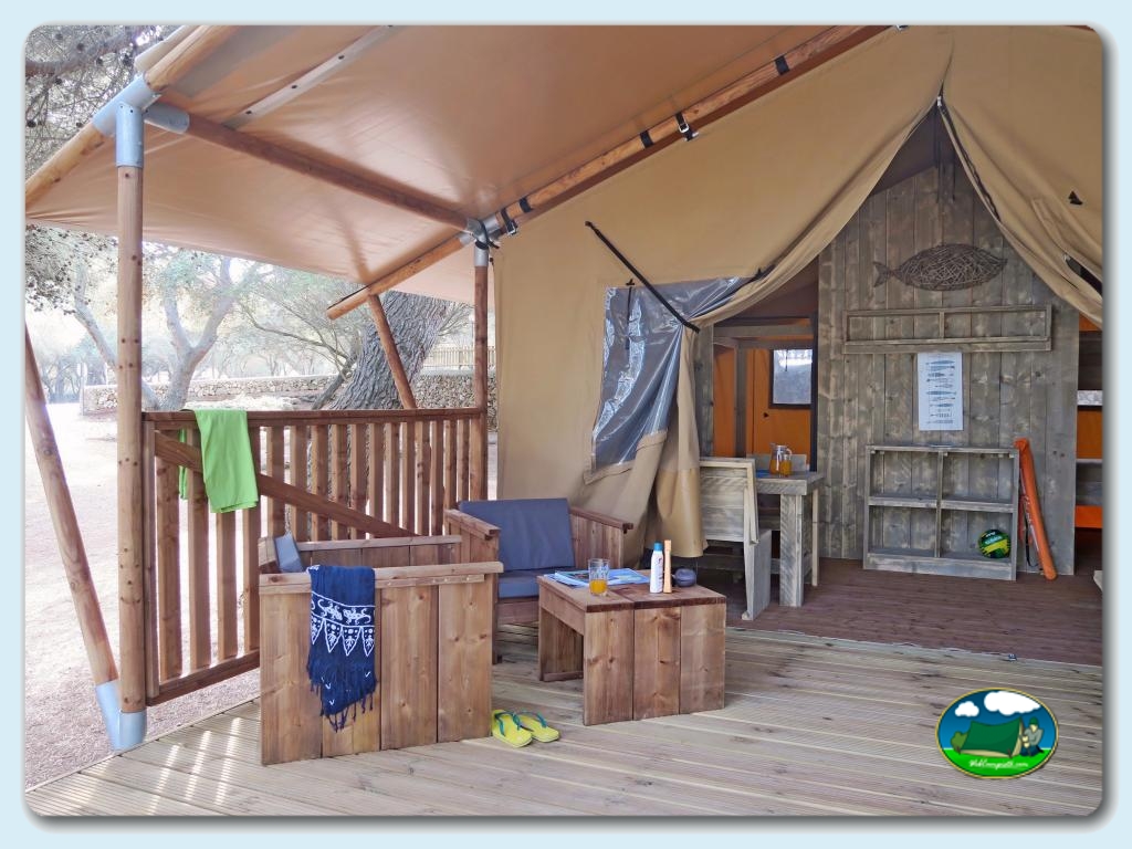 Tienda Gran Safari 5P en Camping Son Bou, España
