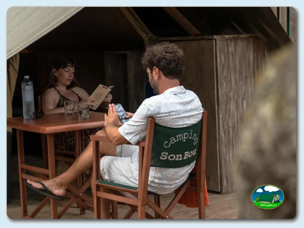 Foto de Camping Son Bou, Menorca , Baleares, España
