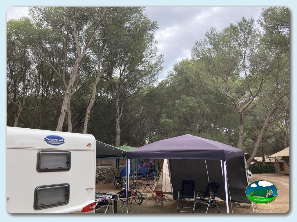 Parcelas acampada en Camping Son Bou, España