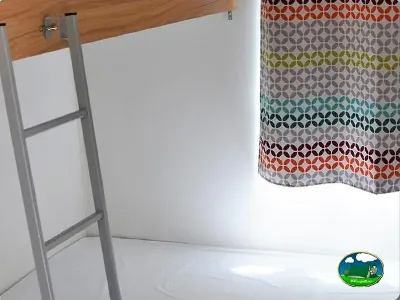 Plano del recinto del Camping Bravoplaya, Ribera de cabanes (Castellón)