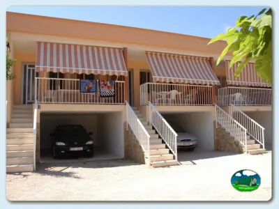 Mobil-home con terraza y aparcamiento cubierto del Camping Bellavista, Peñíscola (Castellón)