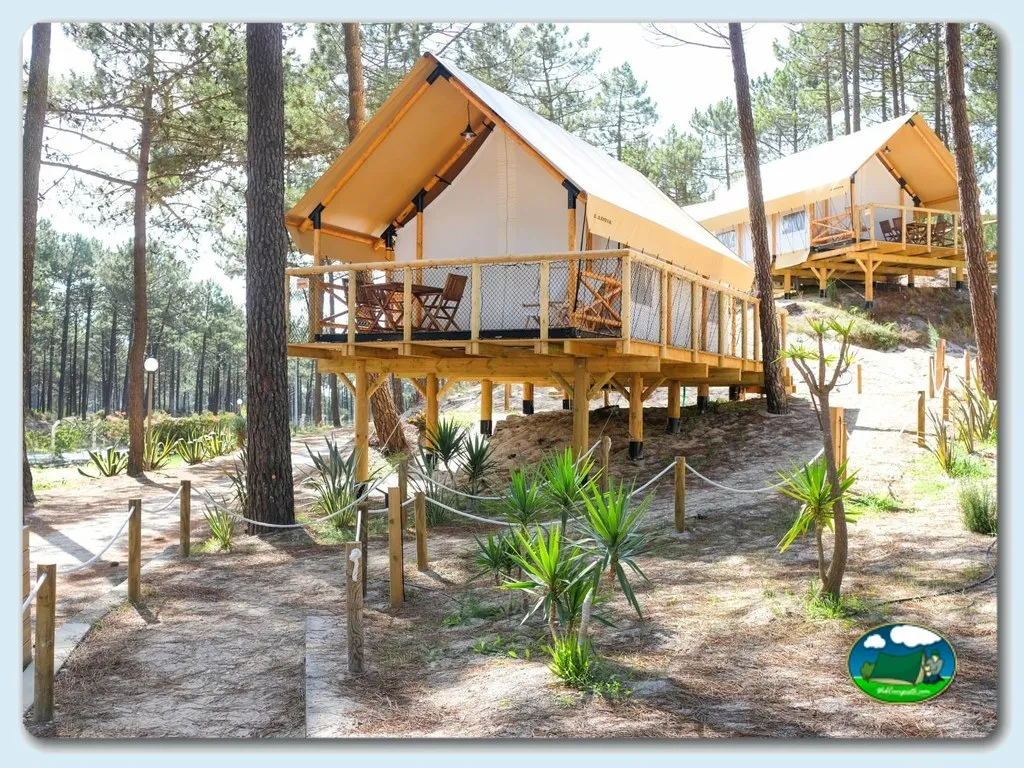 Camping Vale Paraíso en Nazaré