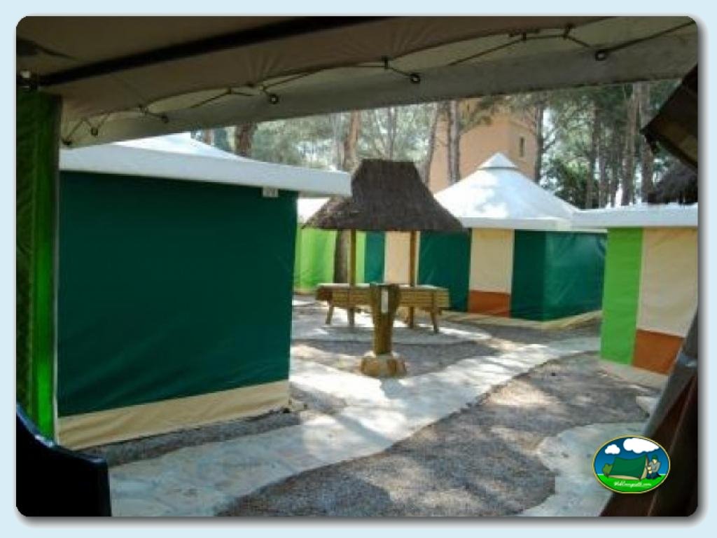 AP- Tienda Pagan en Camping La Torre del Sol, Tarragona, España