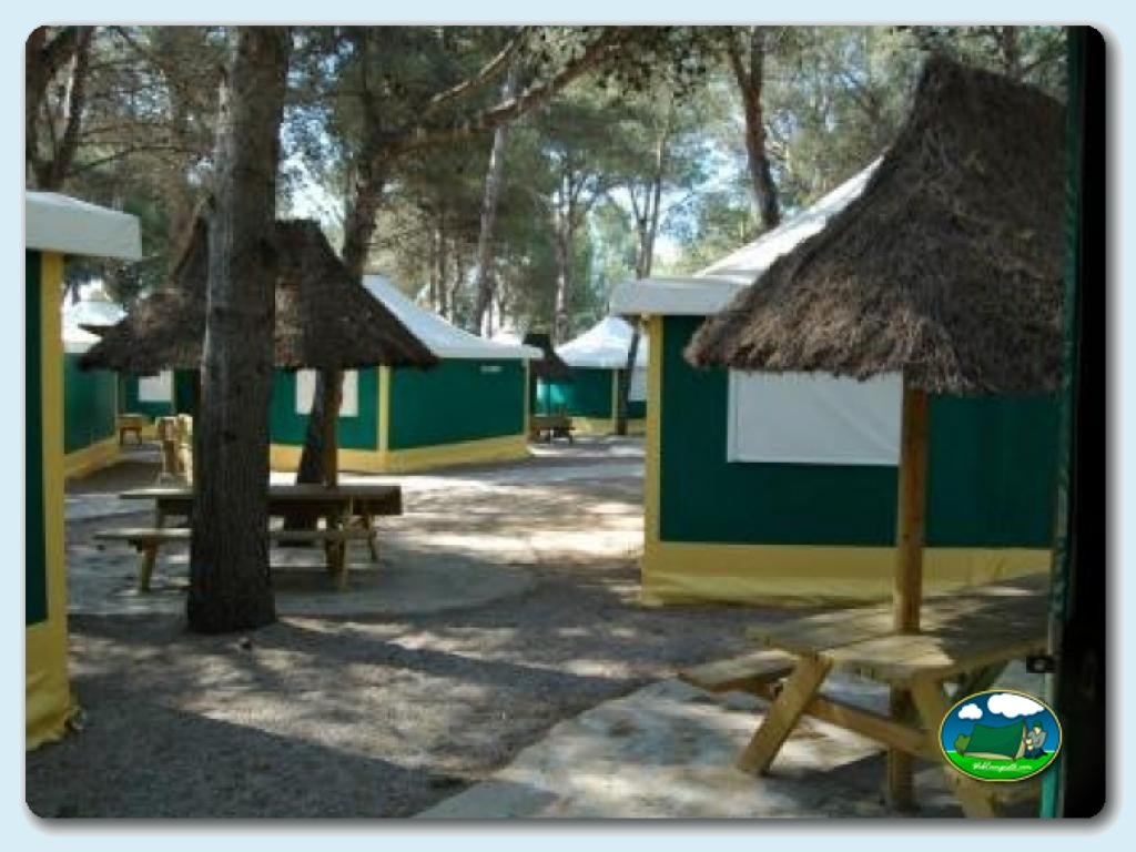 AP- Tienda Pagan en Camping La Torre del Sol, Tarragona, España