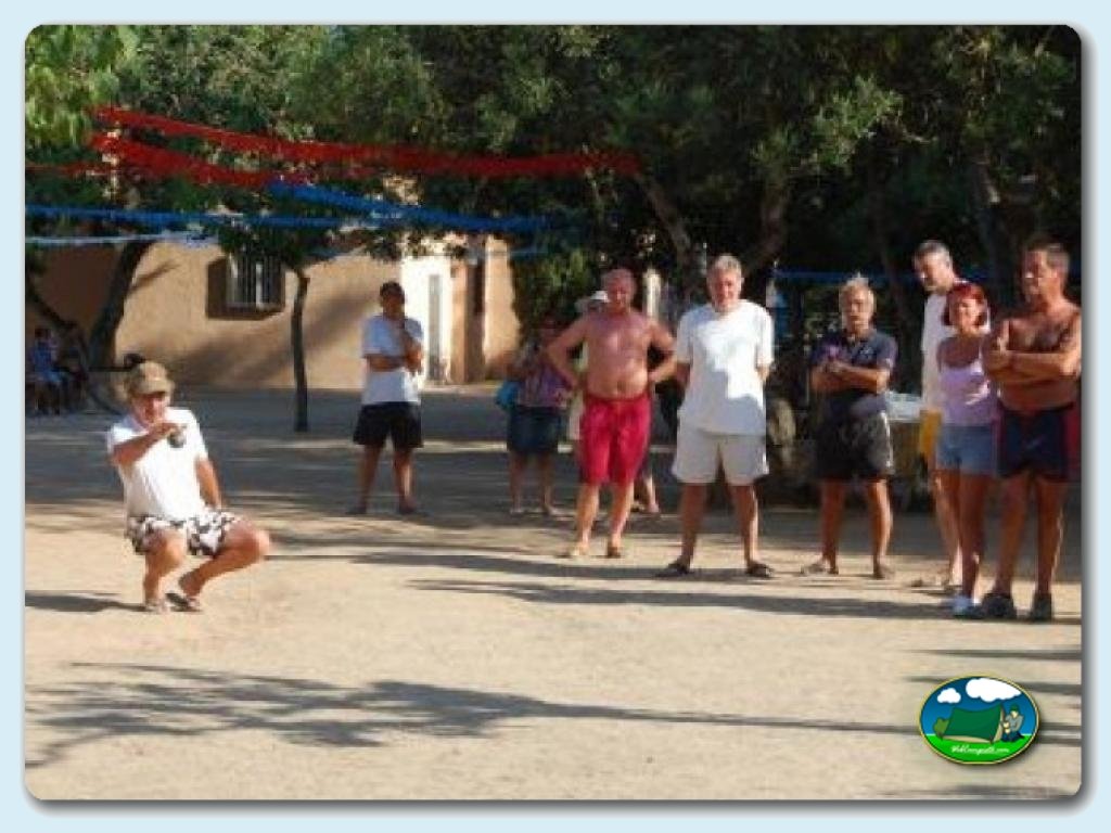 Zonas deportivas en Camping La Torre del Sol, Tarragona, España
