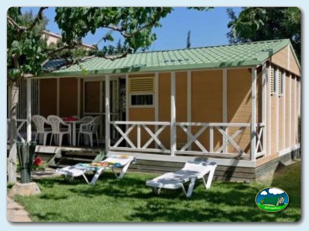 Chalet Mediterr&aacute;neo 6P en Camping La Torre del Sol, Tarragona, España