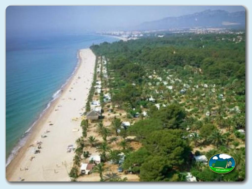 La Playa en Camping La Torre del Sol, Tarragona, España