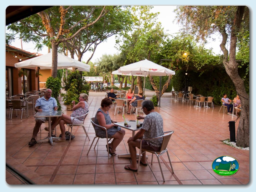 Terraza en Camping La Llosa, Tarragona, España